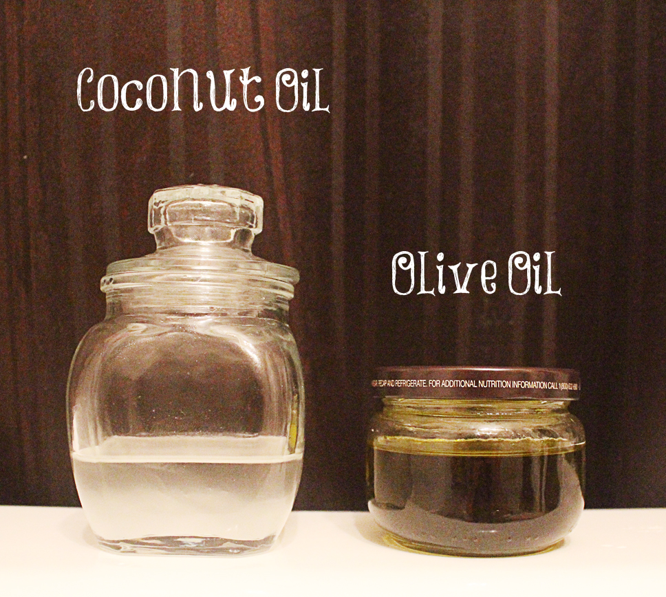 CoconutOilOliveOil Coconut and Olive Oil to replace your lotions and potions