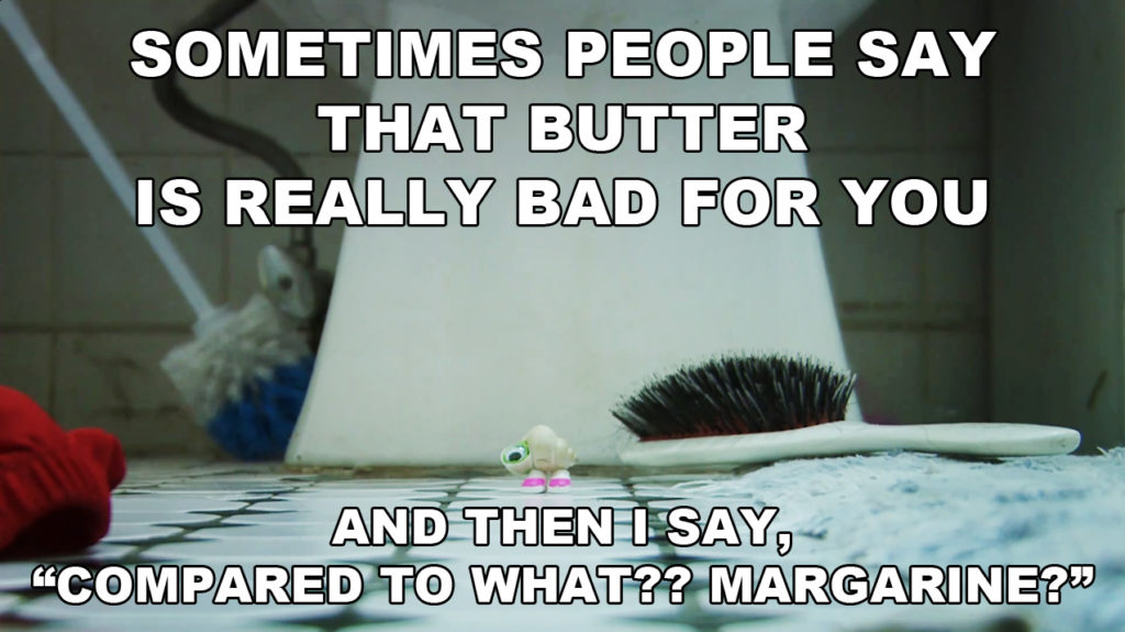 Marcel Compares Margarine