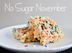 No Sugar November No Sugar November