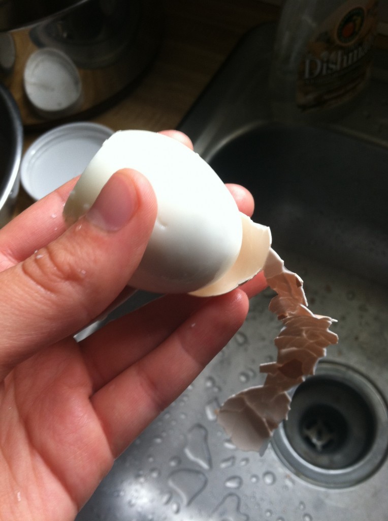 How to Perfectly Peel a Hard-Boiled Egg