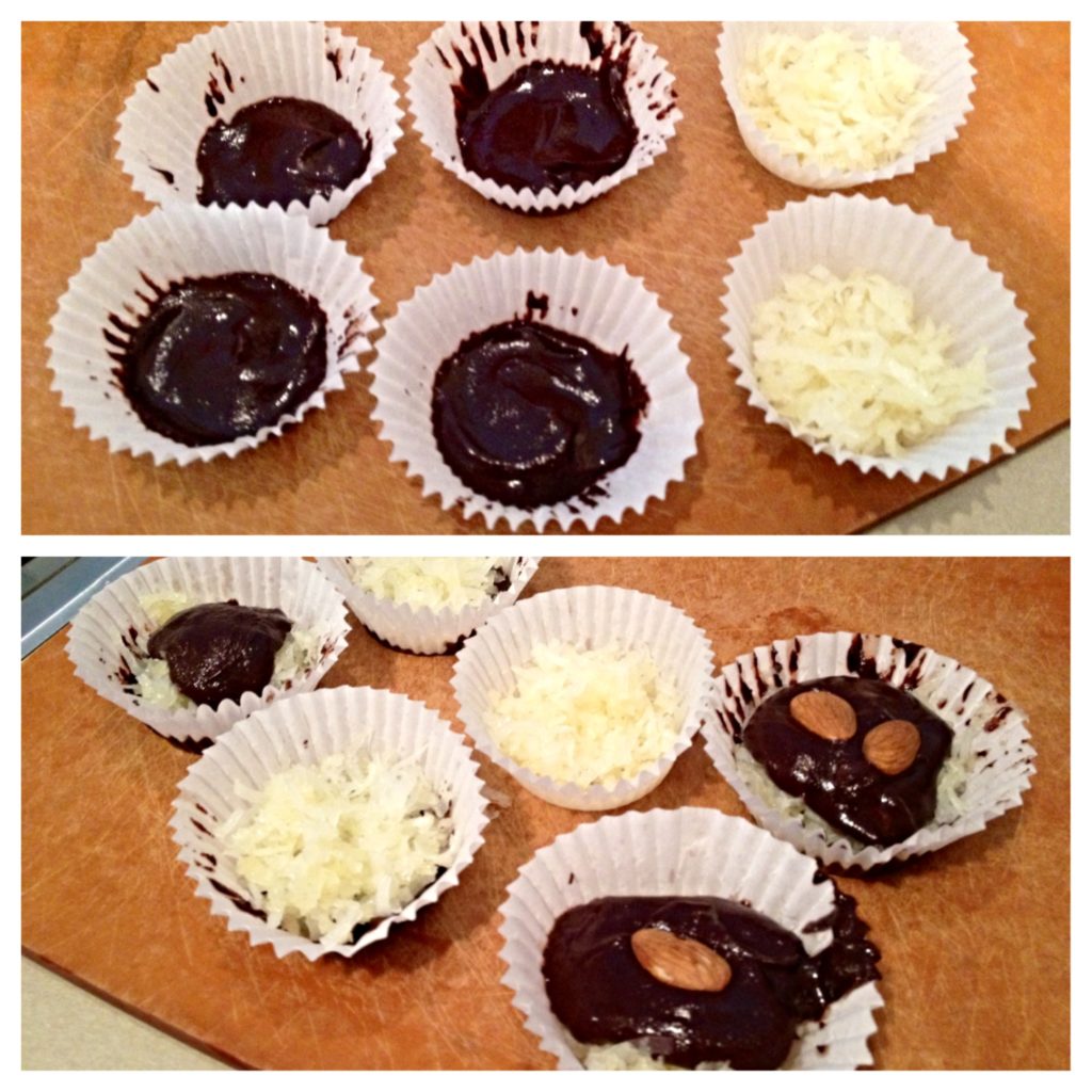 Lu's (Homemade Almond Joys)