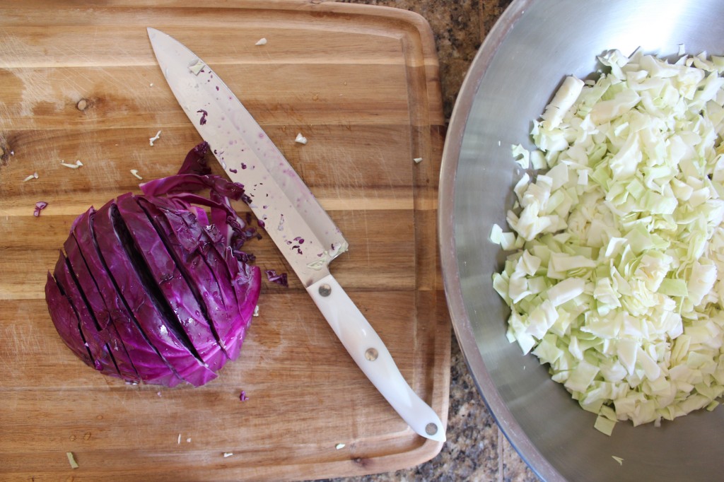 Miso Sesame Cabbage Salad