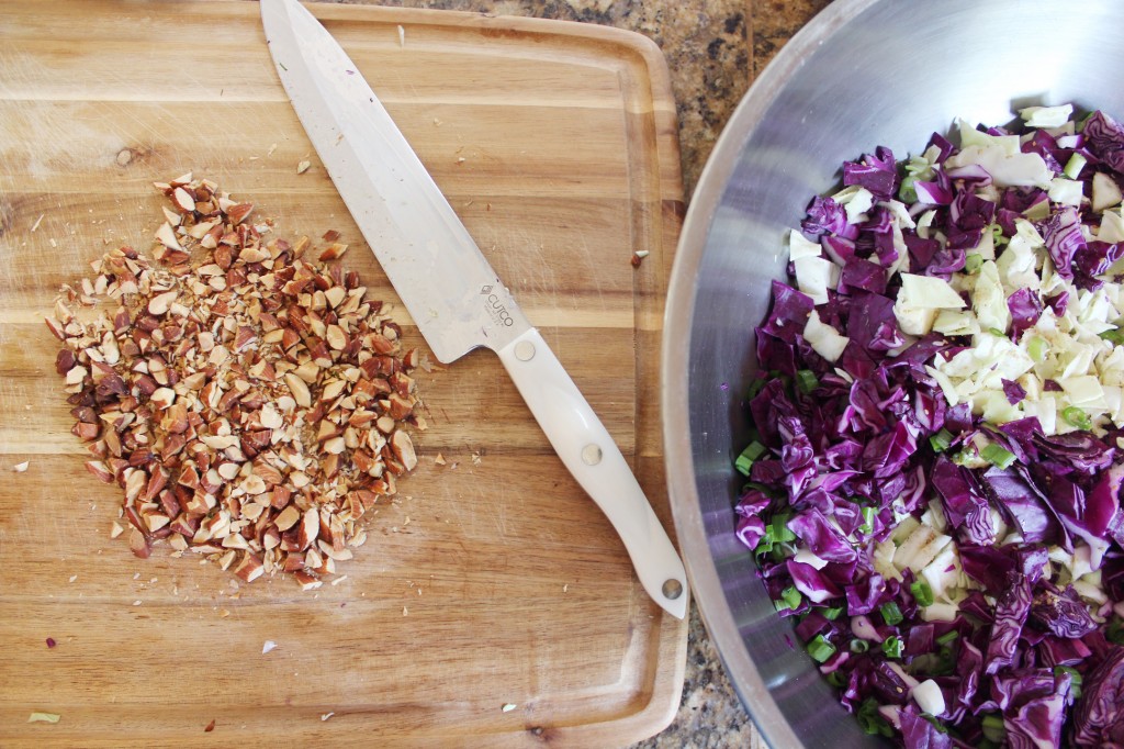 Miso Sesame Cabbage Salad