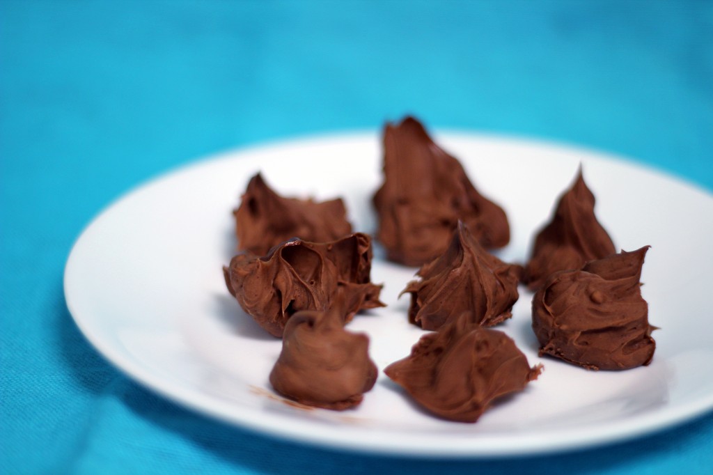 Chocolate Buttercream Drops