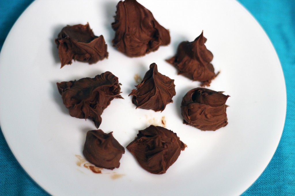 Chocolate Buttercream Drops