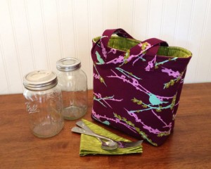 sparrows jar tote
