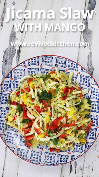 Jicama Slaw with Mango | Revived Kitchen