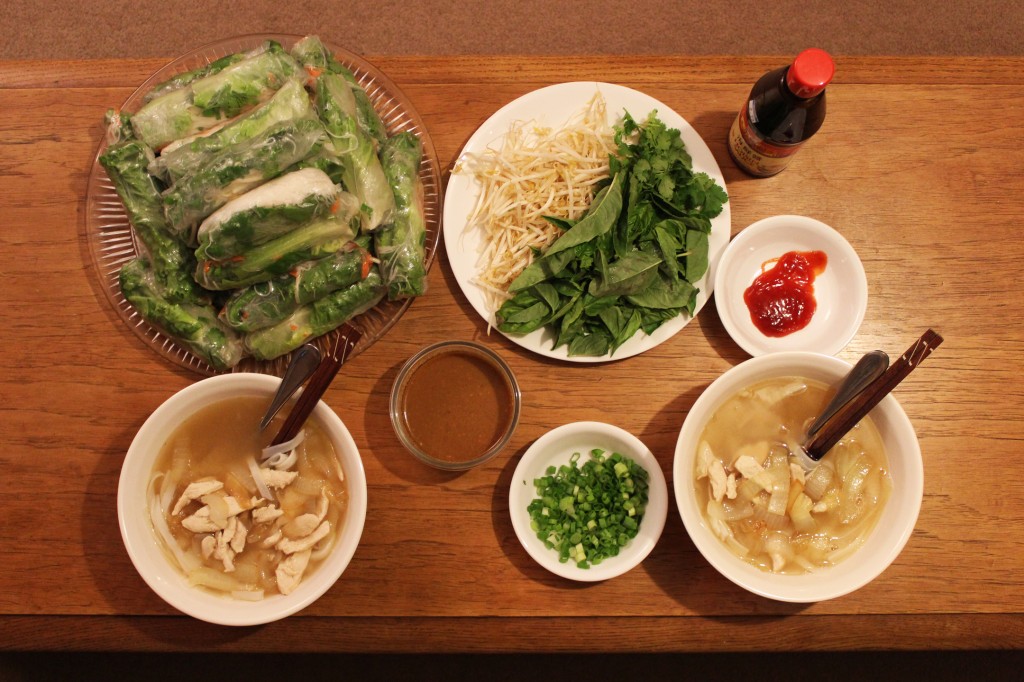 Phở & Summer Rolls