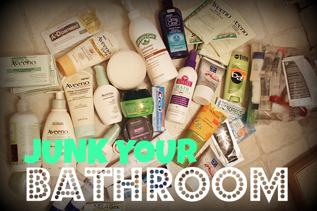 Take the Junk Your Bathroom Challenge