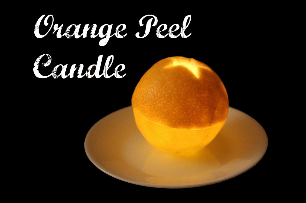 How To Make An Orange Peel Candle