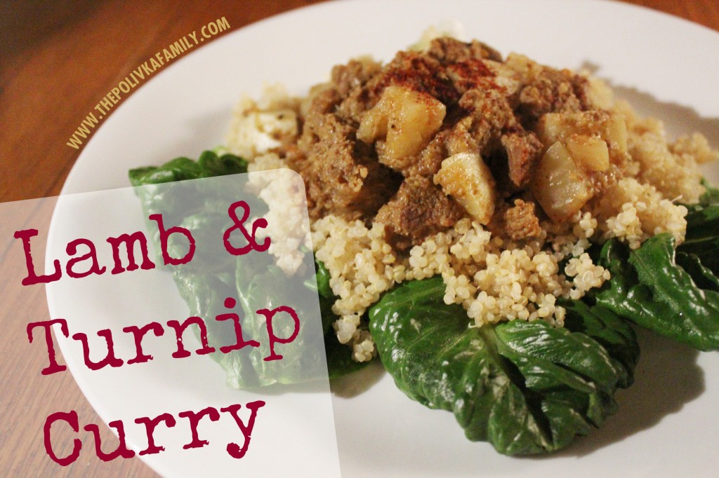 Lamb & Turnip Curry {The Polivka Family}