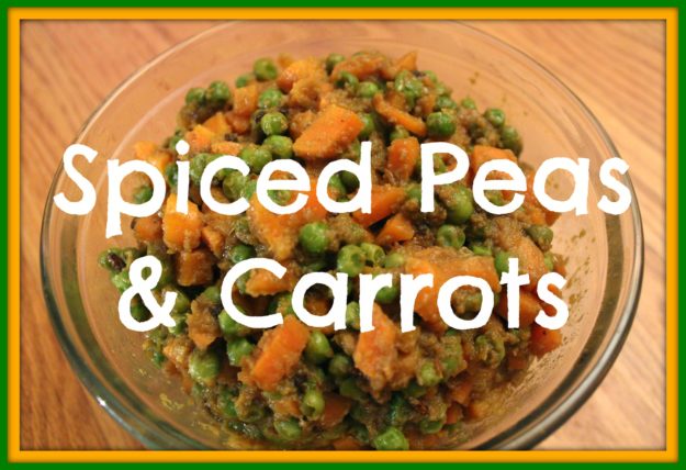 Spiced Peas & Carrots