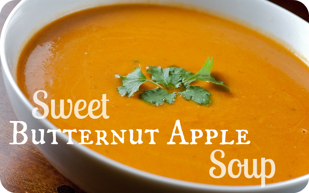 Sweet Butternut Apple Soup | The Polivka Family