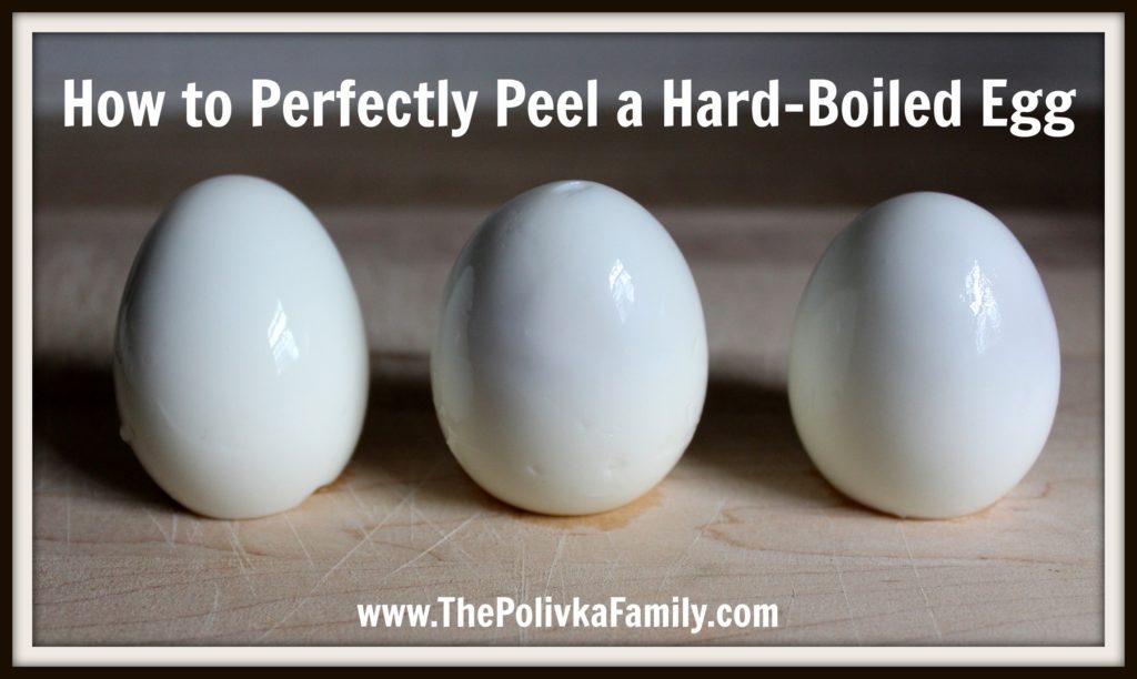 How to Perfectly Peel a Hard-Boiled Egg