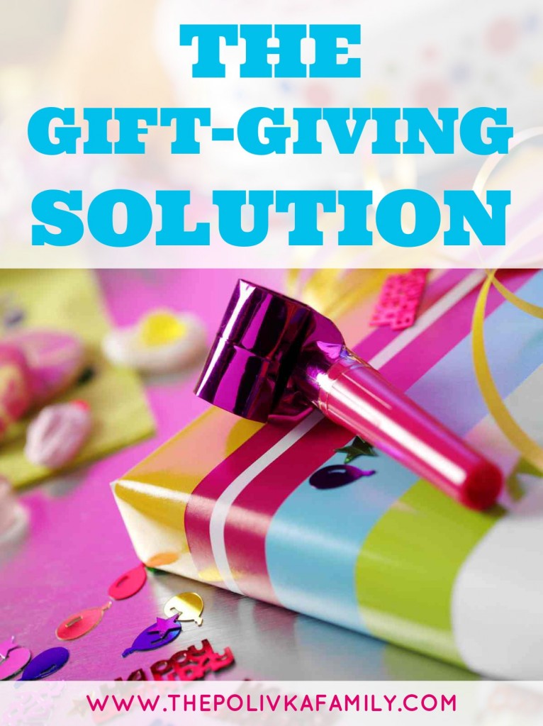The Gift-Giving Solution (for everyone that sucks at it)