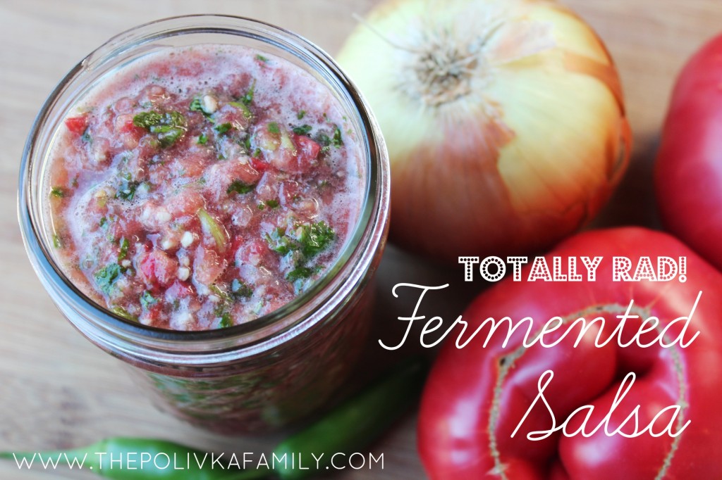 Totally Rad Fermented Salsa