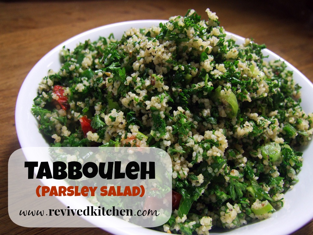 Tabbouleh (Parsley & Mint Salad)